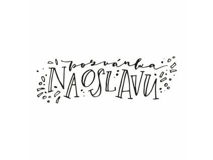 razitko pozvanka na oslavu