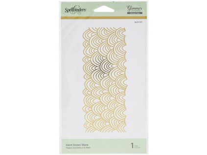 36105 2 nahrivaci deska pro hot foil system hand drawn wave