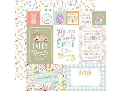 39765 scrapbook papir it s easter time multi journaling cards