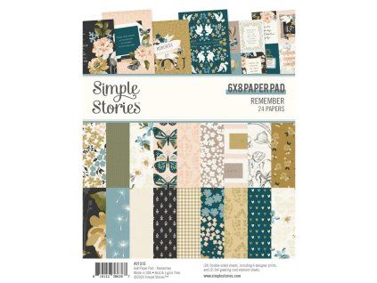 45146 sada papiru simple stories 6 x8 remember