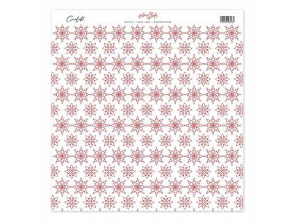 vellum copos snowflake scrapbooking cocoloko