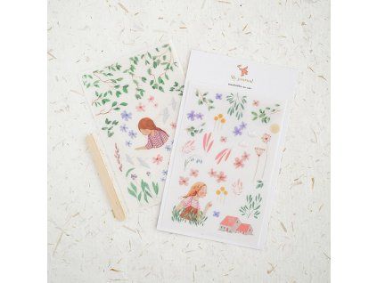 rub on dekorace botanica lora bailora