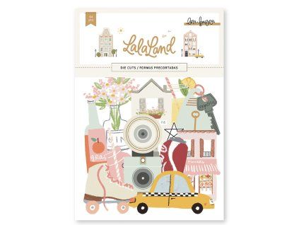 papírové výseky lala land 2