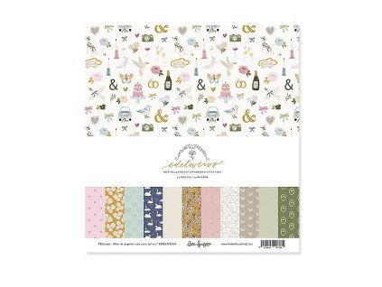 scrapbook papiry 30x30 edelweiss