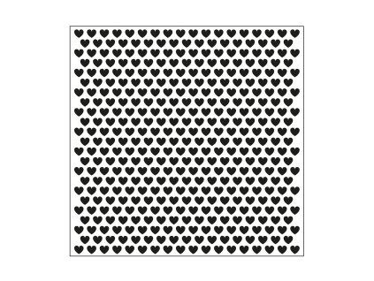 embossovaci kapsa srdicka