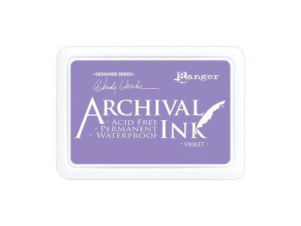 archival ink razitkovaci barva violet aid