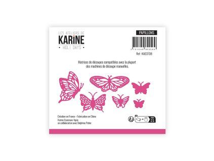 vyrezavaci sablony motyl