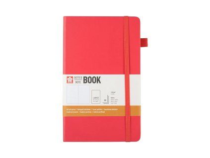 notebook sakura červený large