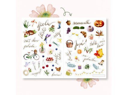 samolepky 4 rocni obdobi