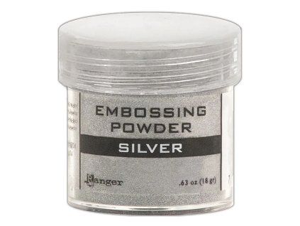 embossovaci prasek stribrny
