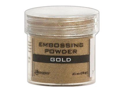 embossovaci prasek zlata