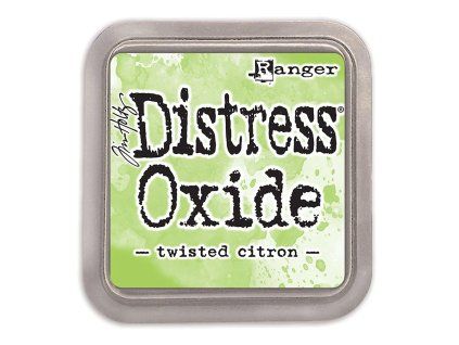 distress oxide tim holtz twisted citron