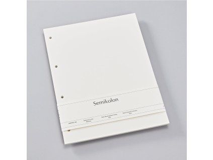 fotokarton 4 dirky kremove bily