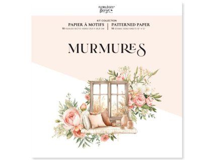 vzorovane scrapbook papiry murmures