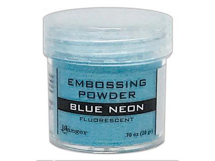 ranger embossovaci prasek blue neon