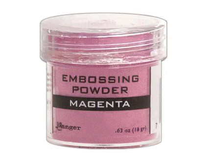ranger embossovaci prasek magenta