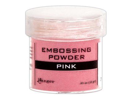 ranger embossovaci prasek pink