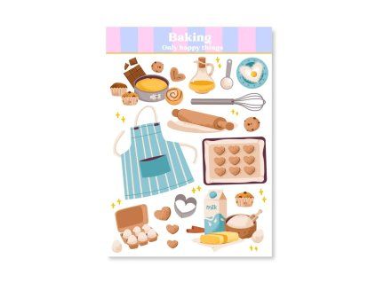 samolepky baking peceni