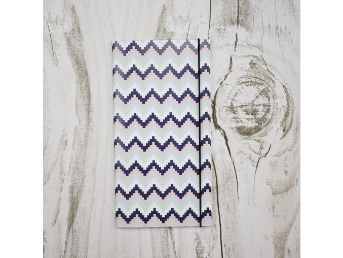 travelers notebook cestovatelsky denicek papero amo chevron 2