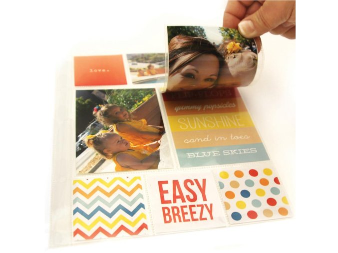 SIMPLE STORIES - Sn@p! Photo Flips For 6"X8" Binders -4"X6"