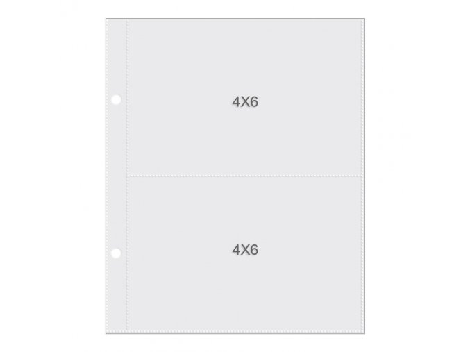 SIMPLE STORIES - Sn@p! Pocket Pages For 6"X8" - (2) 4"X6"