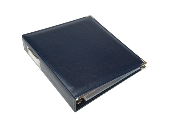 SCRAPBOOKOVÉ ALBUM 8.5"X11" - WE R MEMORY KEEPERS / NAVY