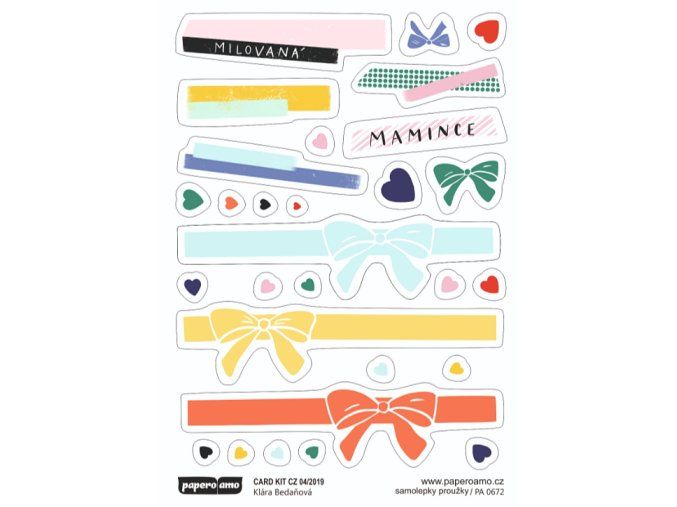 samolepky svátek matek