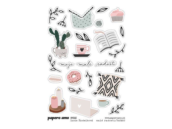 HYGGE samolepky papir 2