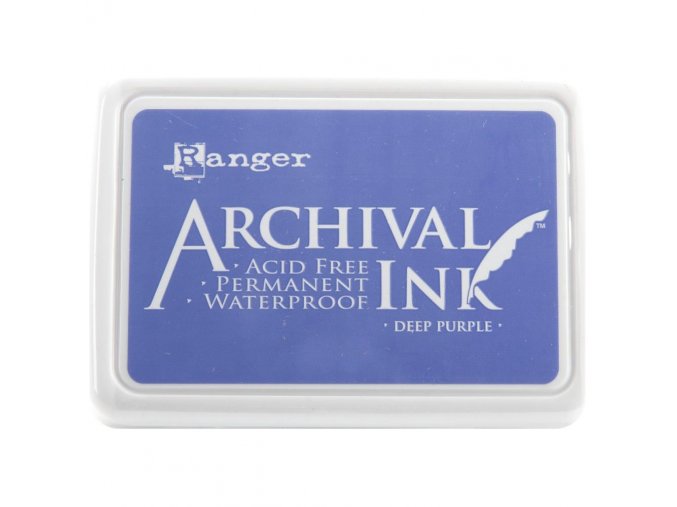 Razítkovací barva RANGER / Archival - DEEP PURPLE