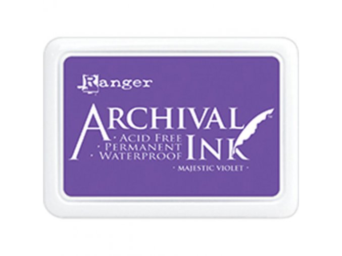 Razítkovací barva RANGER / Archival - MAJESTIC VIOLET