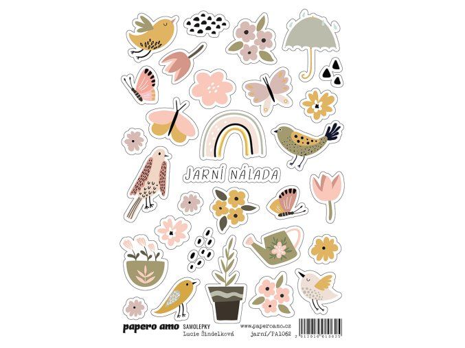samolepky jarni