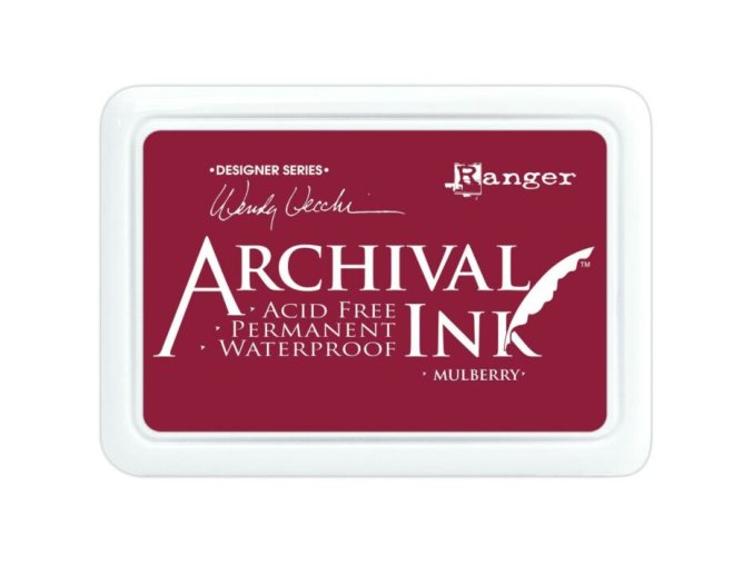 Razítkovací barva RANGER / Archival - MULBERRY