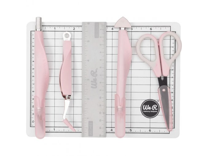 MINI TOOL KIT - SET OF TOOLS FOR CREATION / Pink