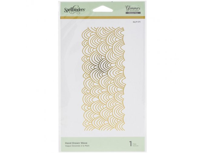 HEIZPLATTE für Heißfoliensystem – HANDGEZEICHNETE WELLE