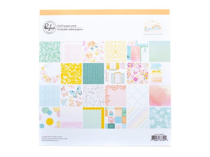 Sada scrapbook papírů 12"X12" - HAPPY HEART