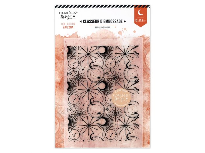 plaque d embossage poesie celeste