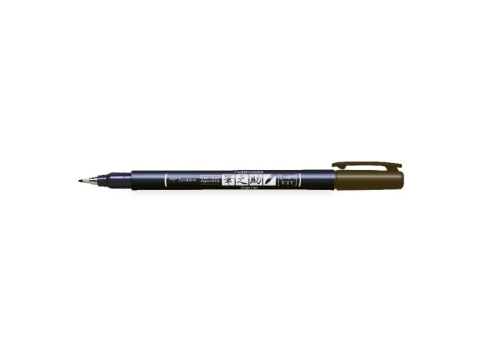 stetcovy fix tombow fudenosuke tvrdy hrot hneda (1)