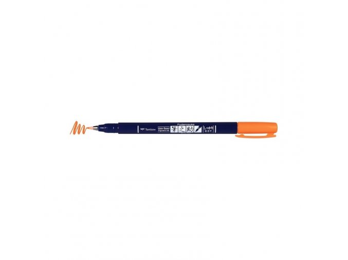 stetcovy fix tombow fudenosuke tvrdy hrot neonova oranzova (1)