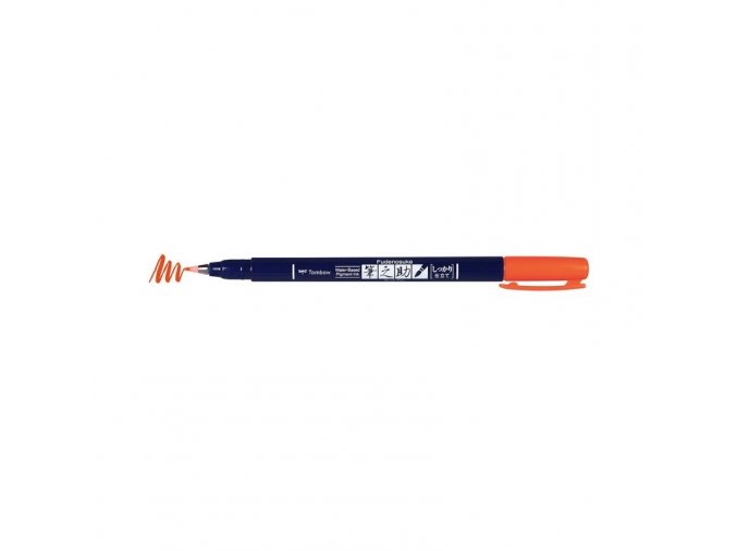 stetcovy fix tombow fudenosuke tvrdy hrot neonova cervena (1)