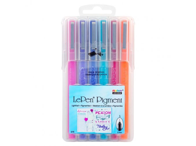 Fixy LE PEN PIGMENT 0.3mm - sada JEWEL