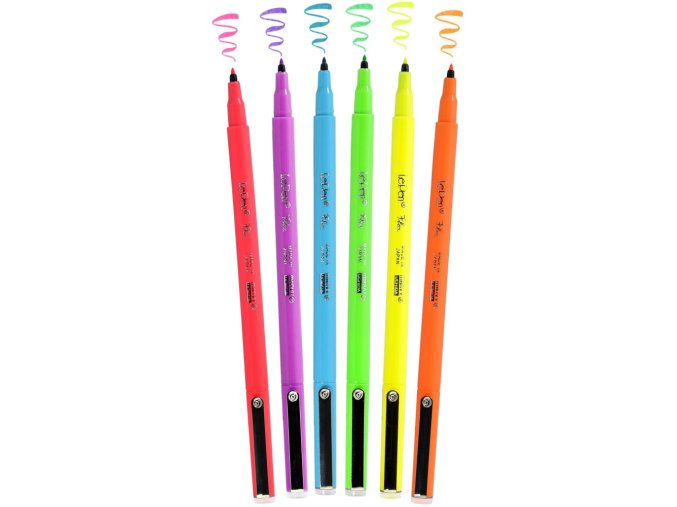 Sada fixů LE PEN Flex - NEON 6 ks