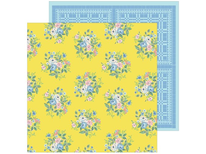 Scrapbook papír - FLOWER MARKET / Bouquet