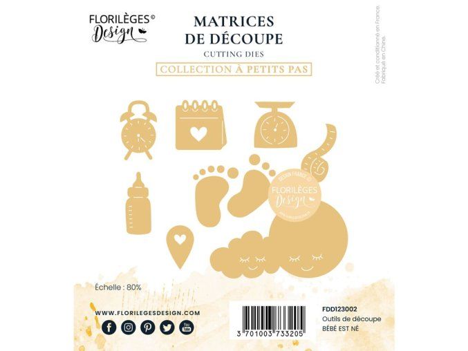 outils de decoupe bebe est ne
