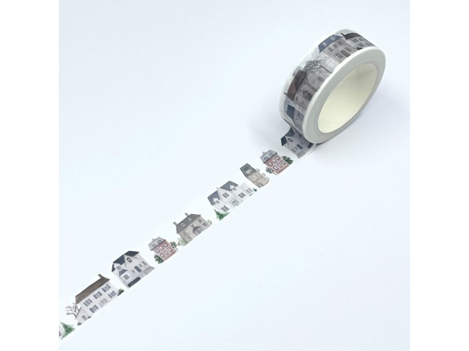 Washi Tape - ON THE ROAD / Houses
