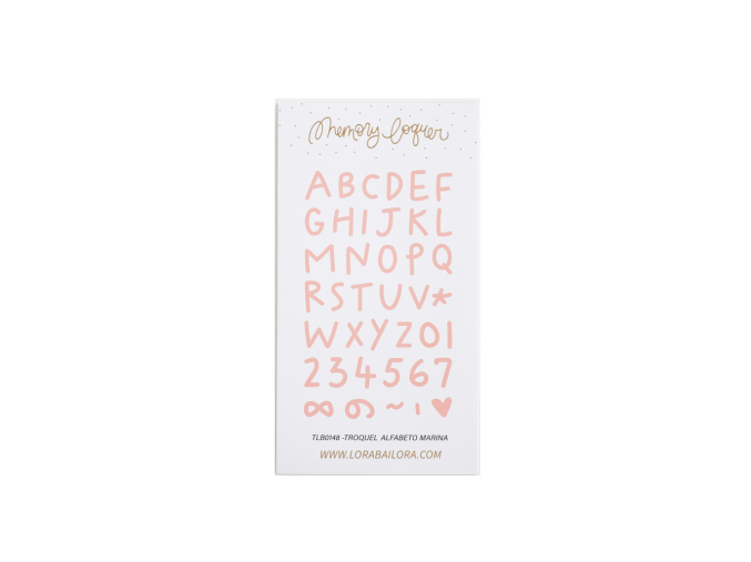 sablony abeceda marina