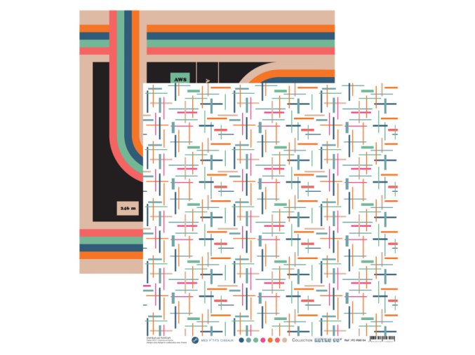 kreativni sada retro devadesatky 90s scrapbook papiry 5