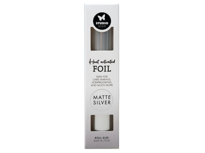 folie stribrna mat