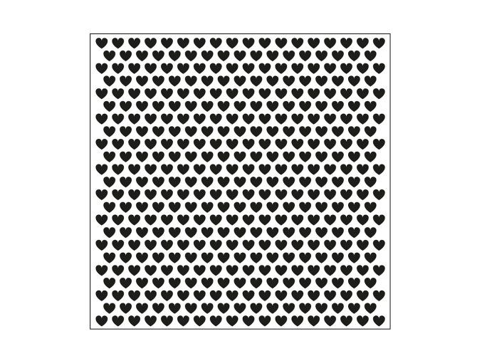 embossovaci kapsa srdicka