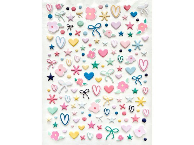 puffy samolepky summer