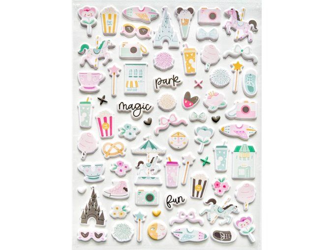 puffy samolepky magic